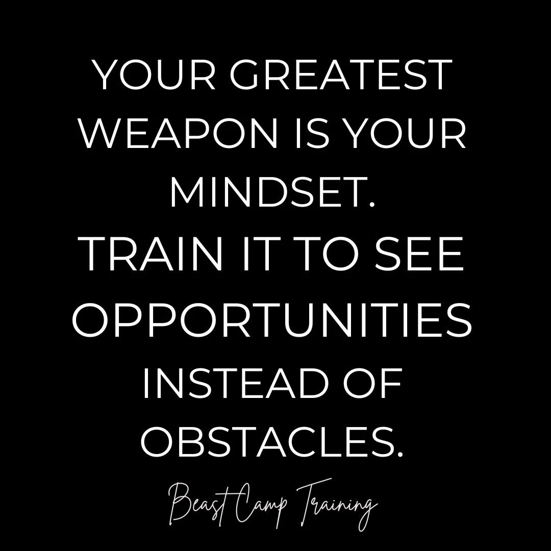 YOUR GREATEST WEAPON IS YOUR MINDSET.

Not your circumstances.
Not your past.
Not your excuses.

What you see&hellip; is what you build.

Train your mind to spot opportunity where others see obstacles.
Train it to stay steady when things get hard.
Tr