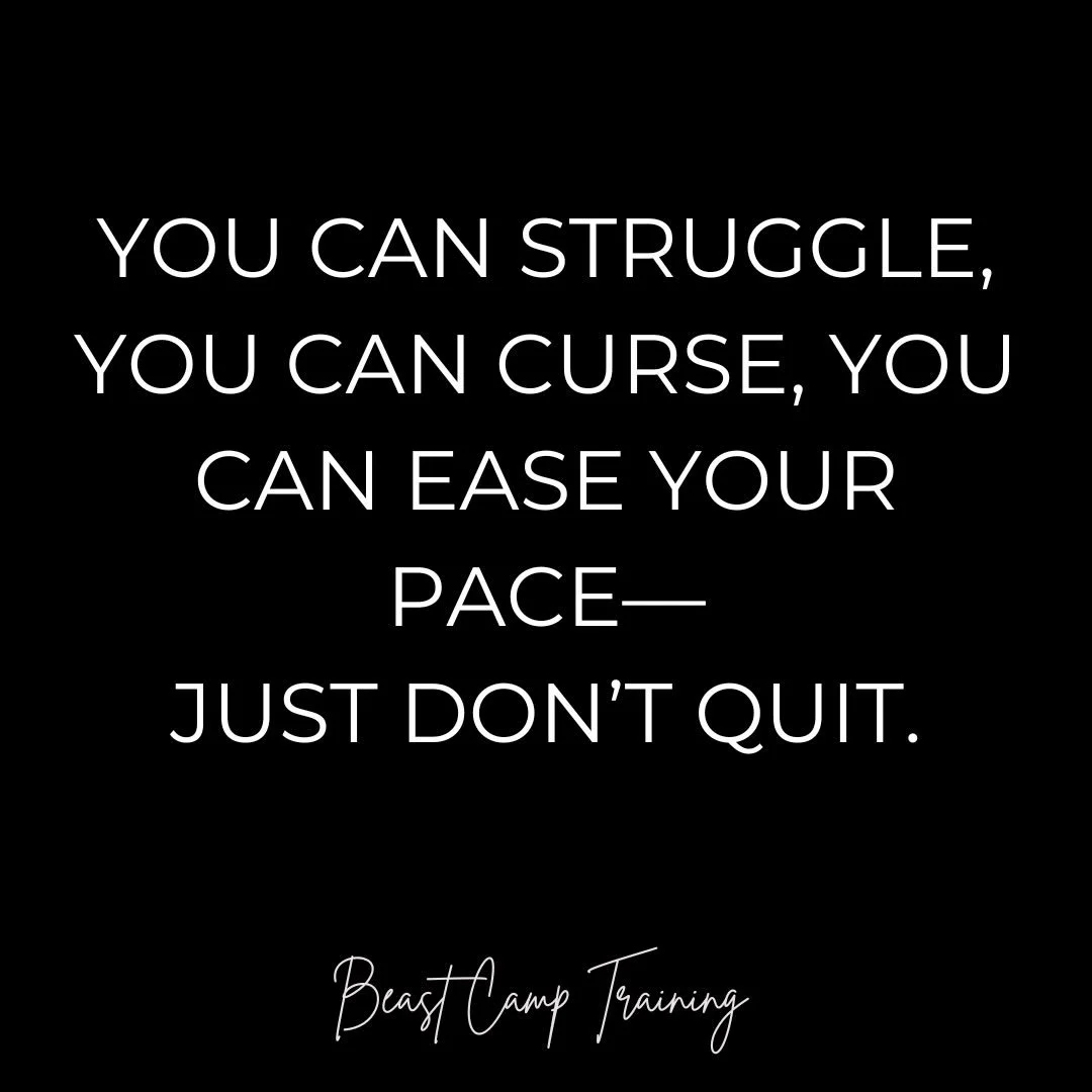 Your body will follow whatever orders it&rsquo;s given.
It doesn&rsquo;t question. It doesn&rsquo;t negotiate.

But your mind?
That&rsquo;s where the real battle is.

The doubt.
The excuses.
The voice that tells you to stop early.

Train your mind to