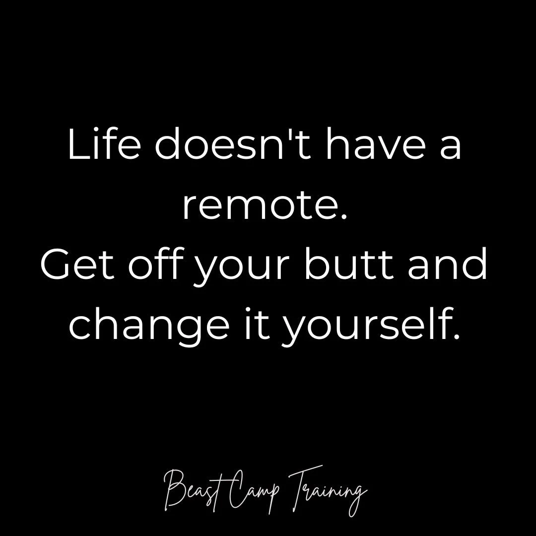 Life doesn&rsquo;t come with a remote.

There&rsquo;s no button to rewind the choices you didn&rsquo;t make.
No pause when things get uncomfortable.
No fast forward to the results you haven&rsquo;t earned.

If you want change&mdash;
you have to stand