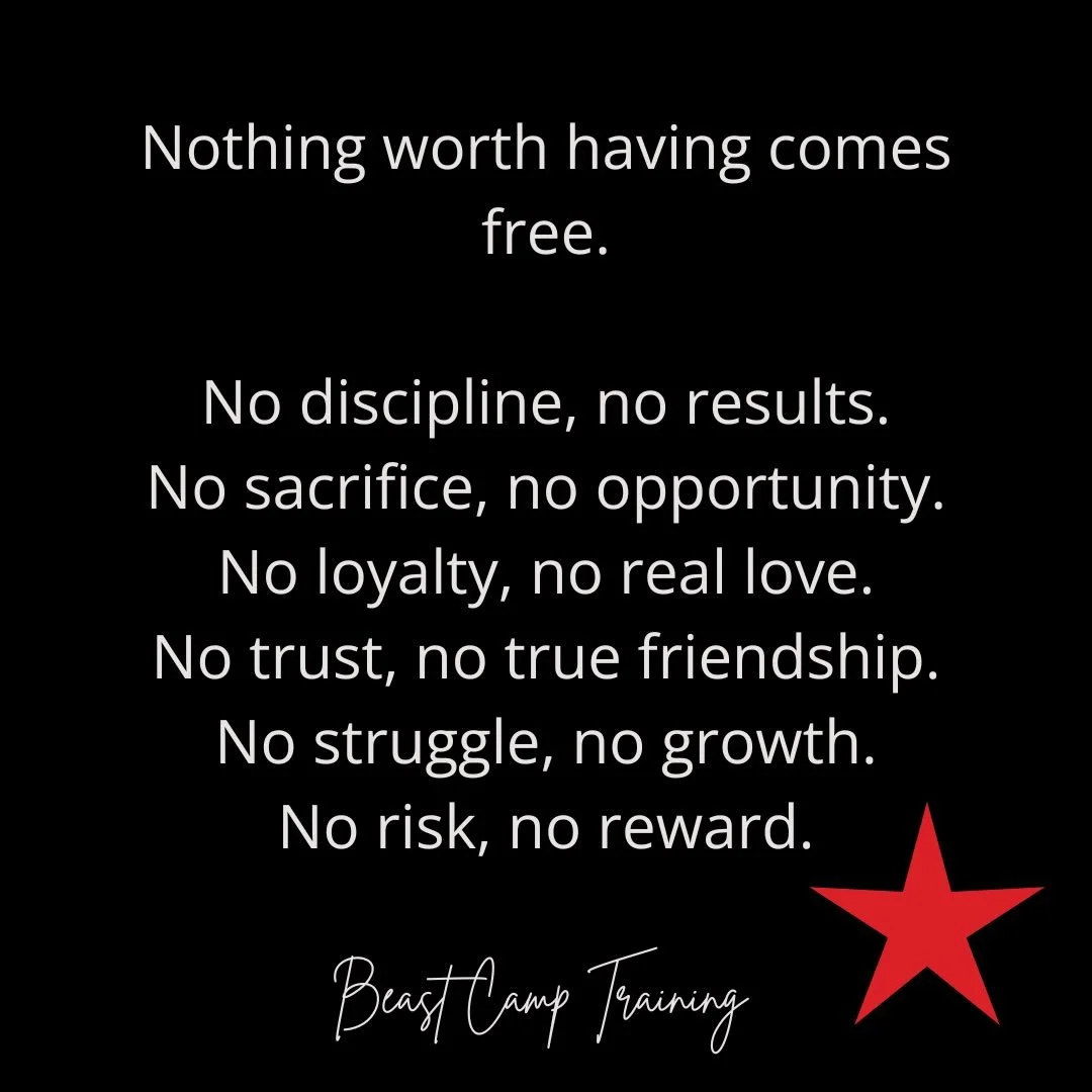 Nothing worth having comes easy.

You want results? Earn them.
You want opportunities? Sacrifice for them.
You want loyalty, trust, respect, love? Show it first.

Too many people want the reward without the work, the outcome without the struggle, and