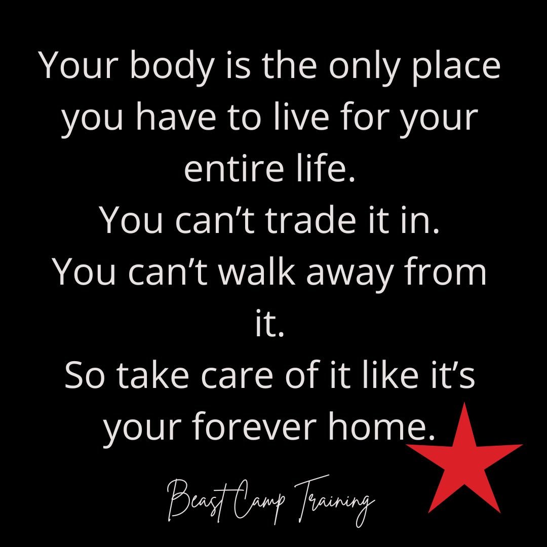 Your body is the one thing you carry with you through every season of life.

You can upgrade your car.
You can move houses.
You can replace almost anything&hellip; except your body.

How you train, eat, sleep, and recover today will shape the quality