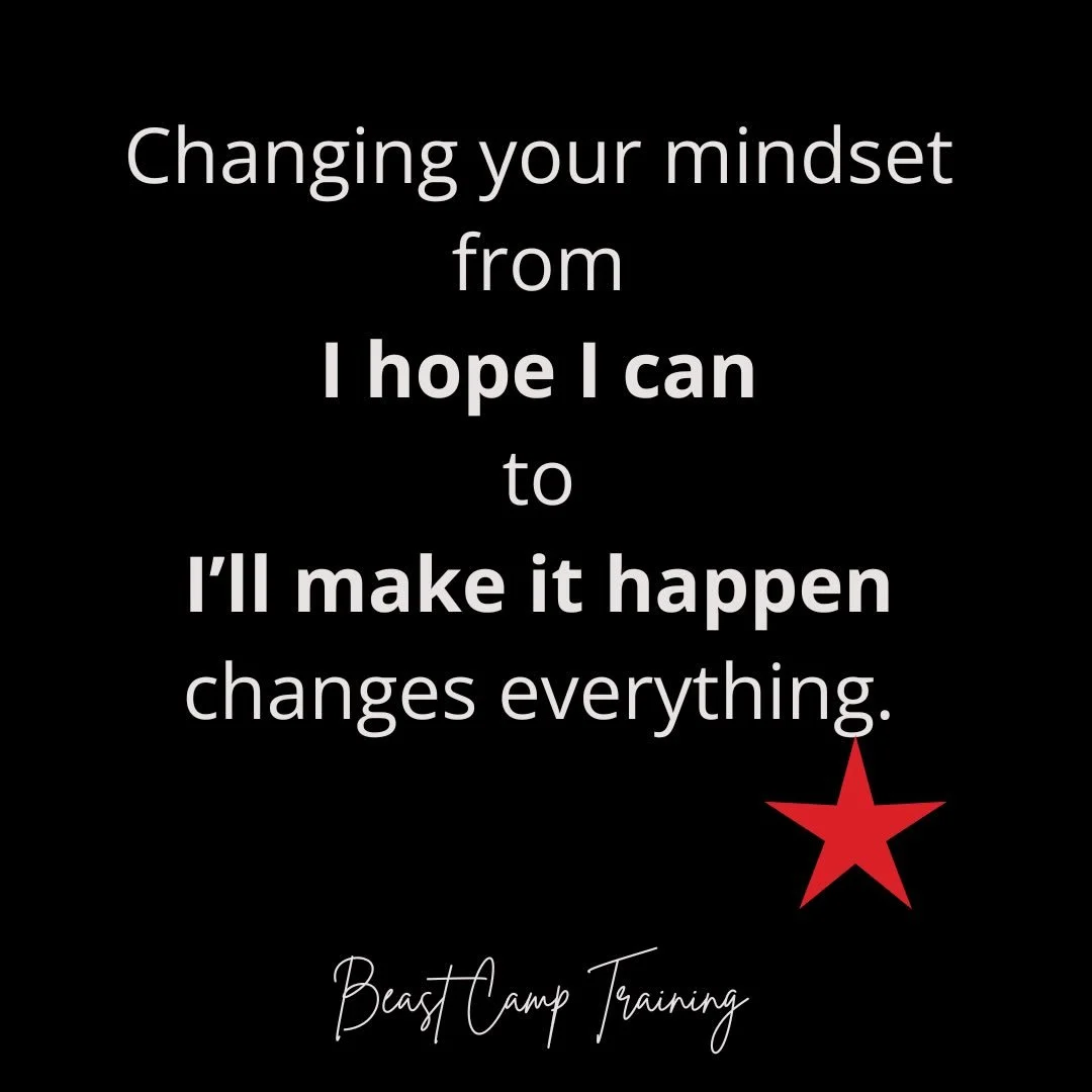 Most people wait for motivation before they take action.
But progress starts when you stop hoping things will change and decide to make it happen.

Your mindset matters.
The moment you go from:
&ldquo;I hope I can&rdquo;
to
&ldquo;I will find a way&r
