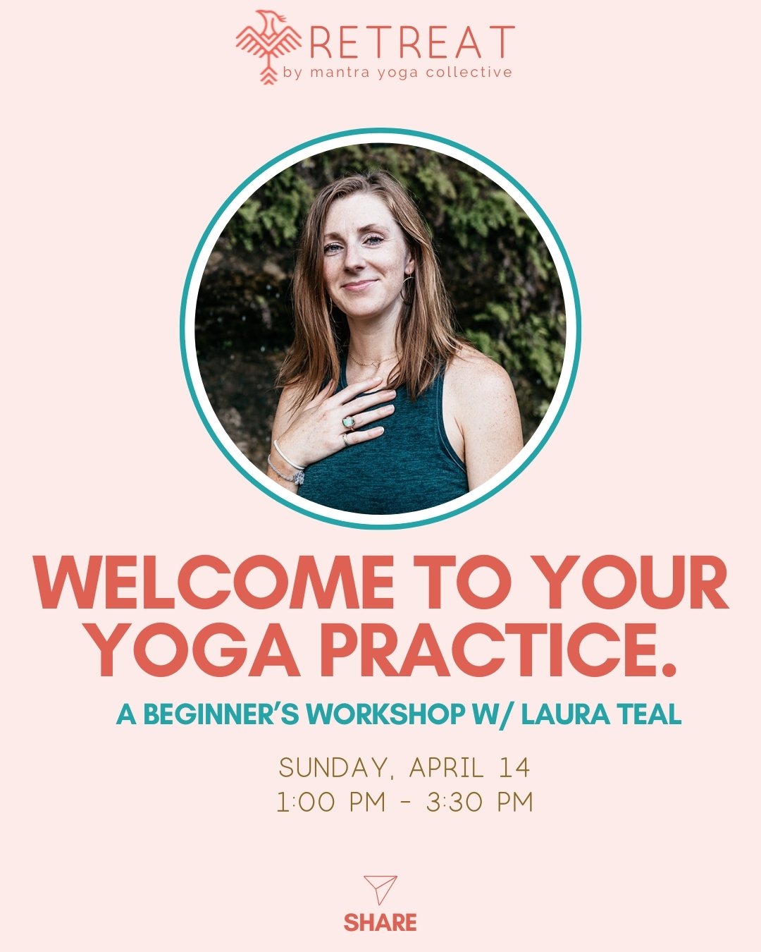 Start your yoga practice THIS Sunday with our co-founder Laura &mdash; a master of breaking down this beloved practice of ours so it's accessible to *all*. 

You'll walking away having learned: 
🧘&zwj;♀️ The names of foundational yoga postures
🧘&zw