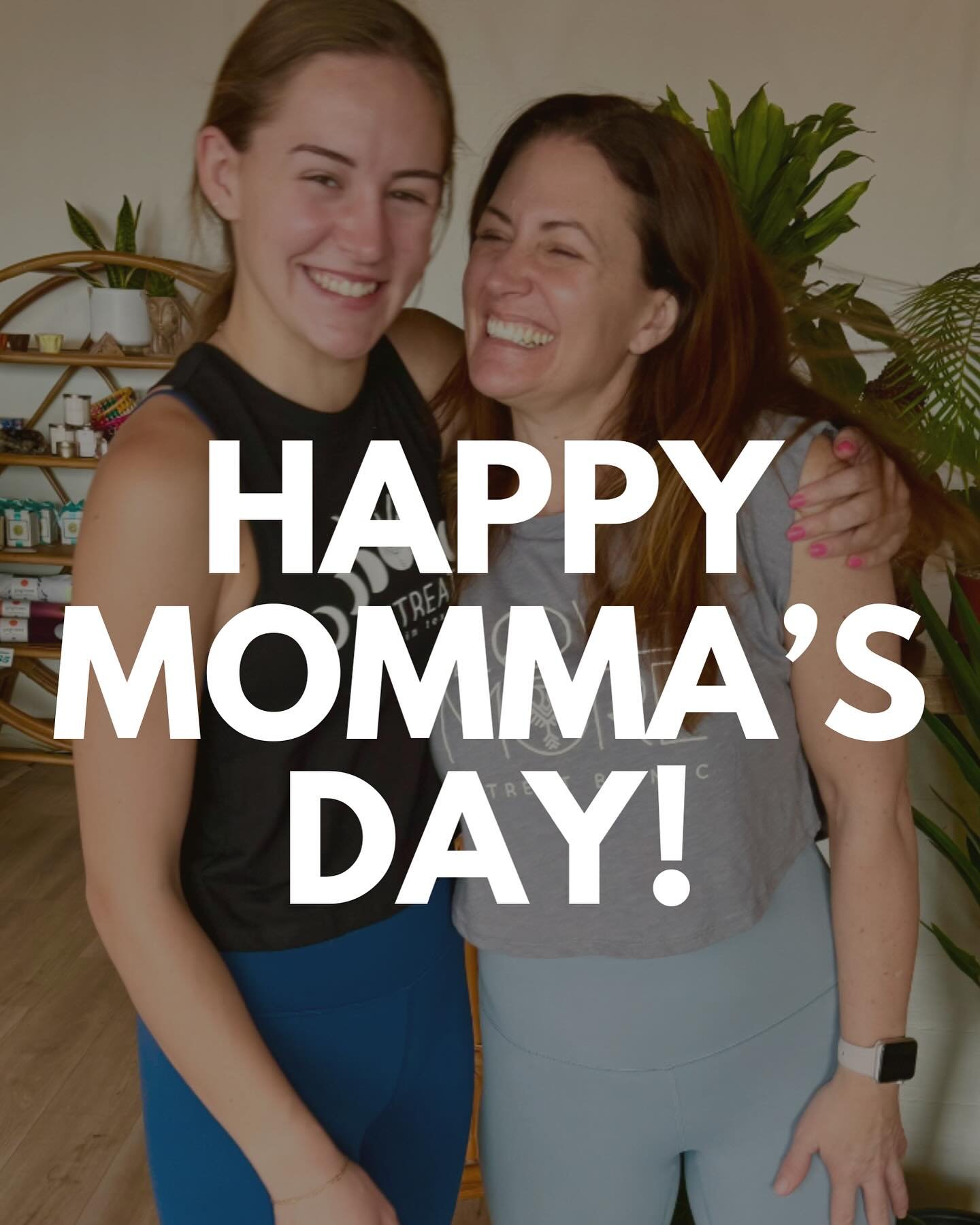 Happy Momma&rsquo;s Day to all the Mommas in the Retreat community! Y&rsquo;all are amazing, strong, beautiful and oh so sweet&hellip; and we&rsquo;re so happy to be doing life with all of you! 🌸🌸🌸

We hope you can stop by the studio for a class t