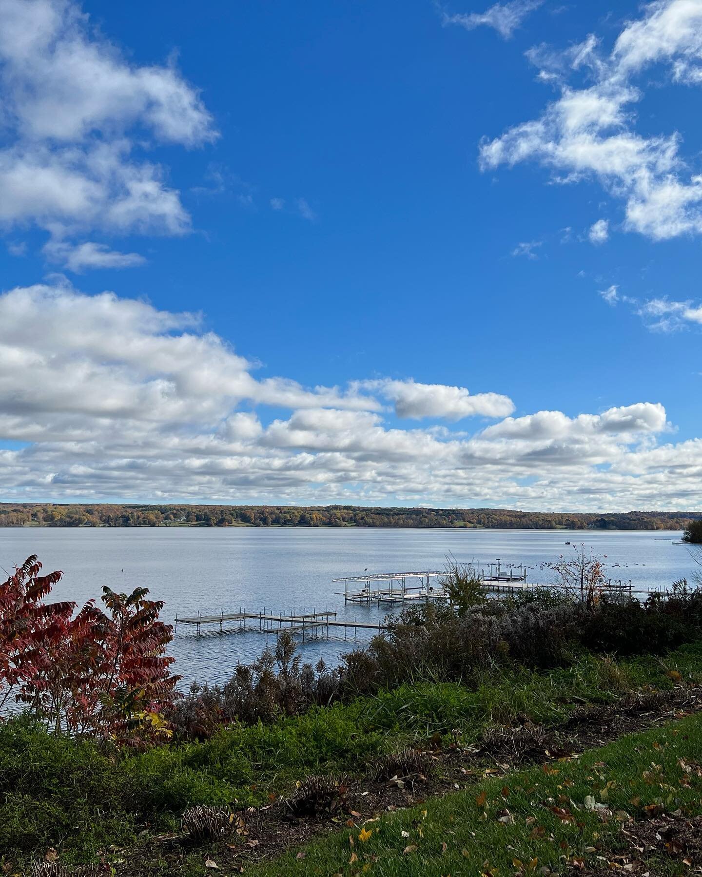 It&rsquo;s so hard to leave when the weather is so beautiful and the friends are so wonderful. The temp would lead you to believe it&rsquo;s quite chilly, but it was quite lovely on our walk.  #joy #sorrow #chautauqua