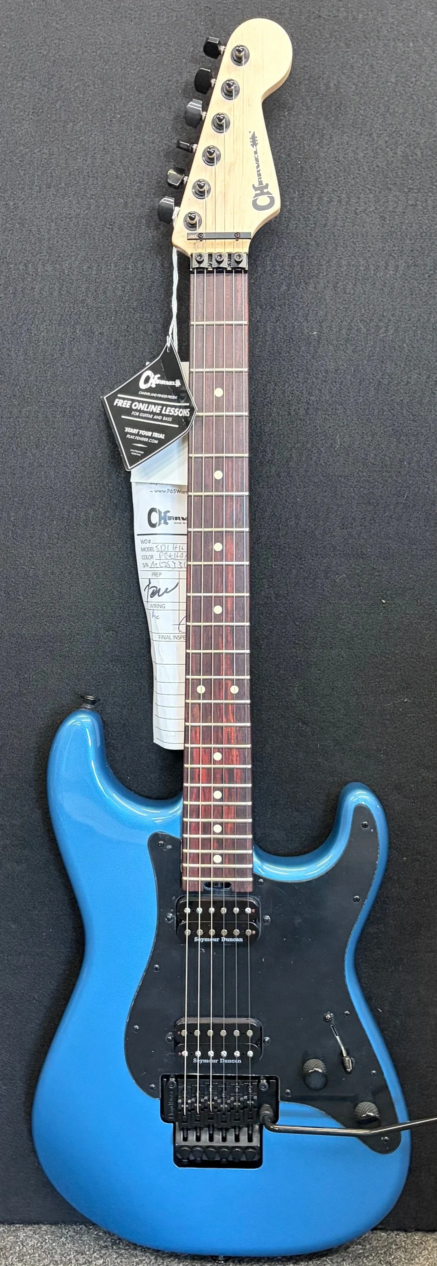 Charvel ProMod SoCal Style !HH-Pelham Blue