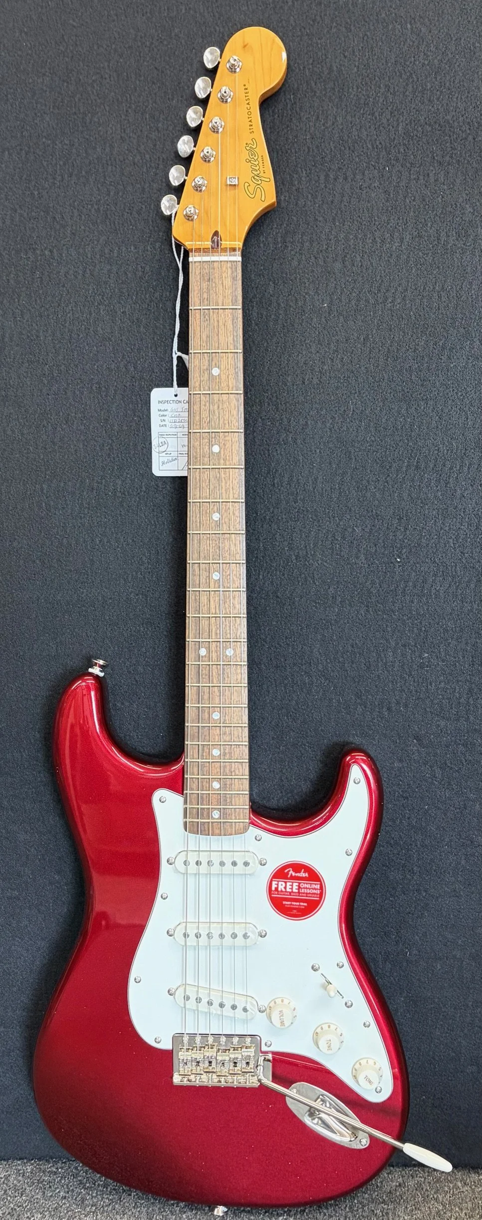 Fender Squier 60s Strat-Candy Apple Red