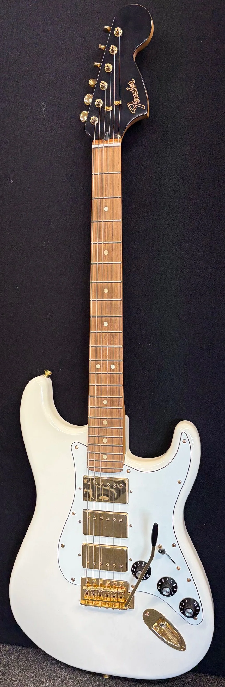 Limited Edition Mahogany Body HHH-White