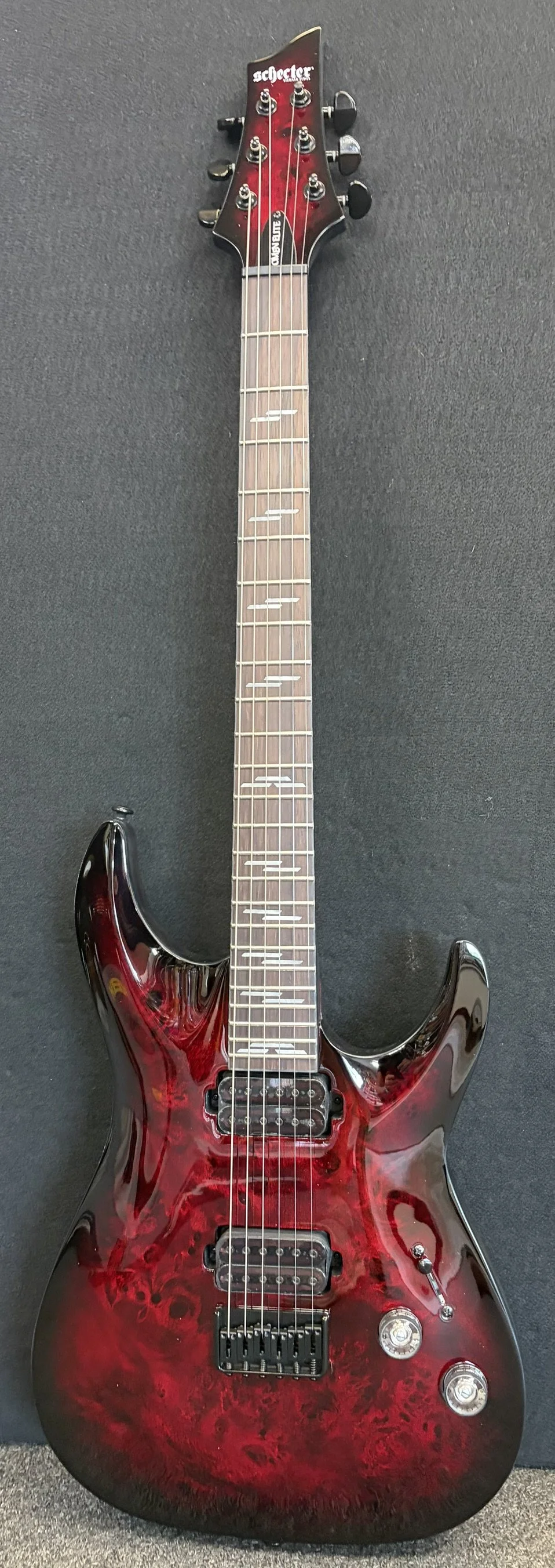 Omen Elite-6-Black Cherry Burst