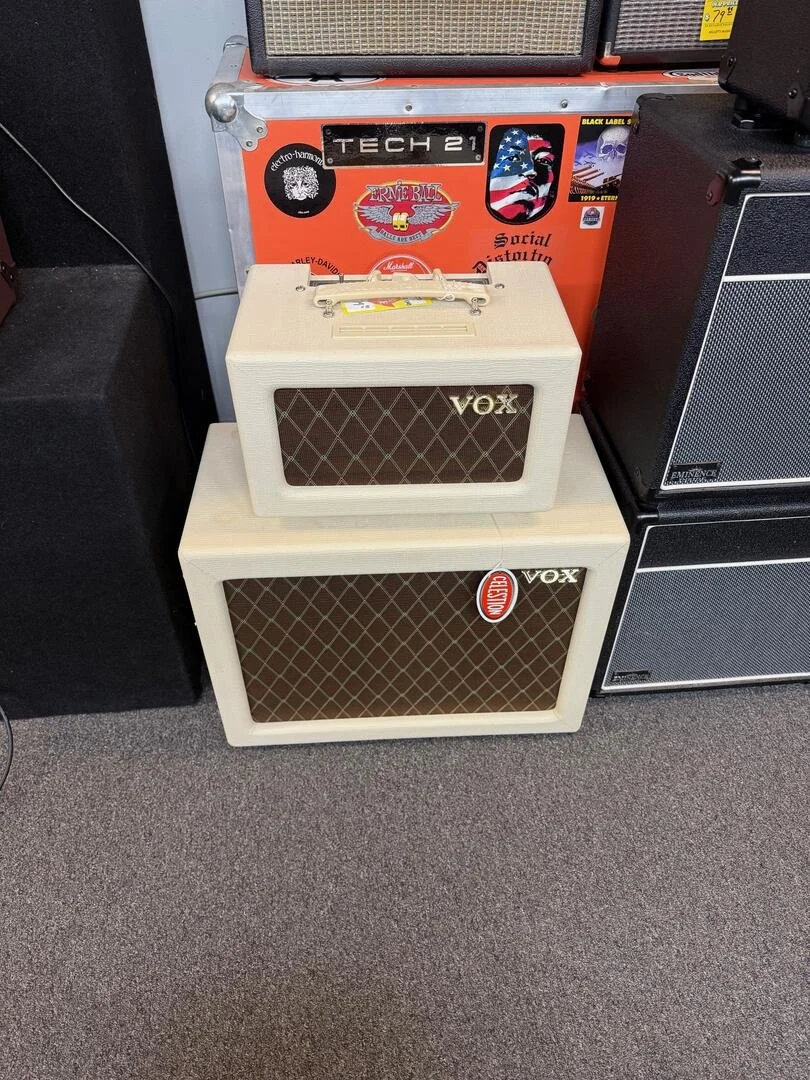 Used Vox AC$TV and 1x12 Cab.