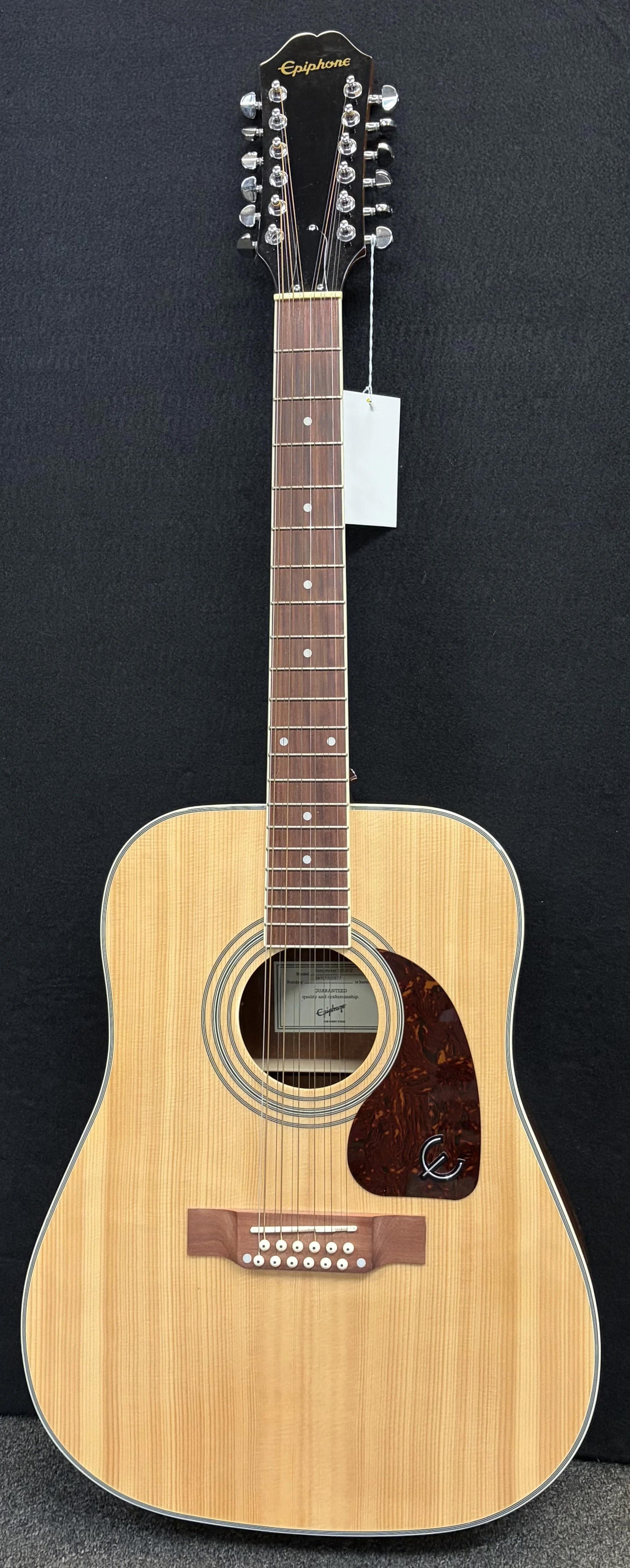 Used Epiphone DR212 Songmaker 12 string-natural