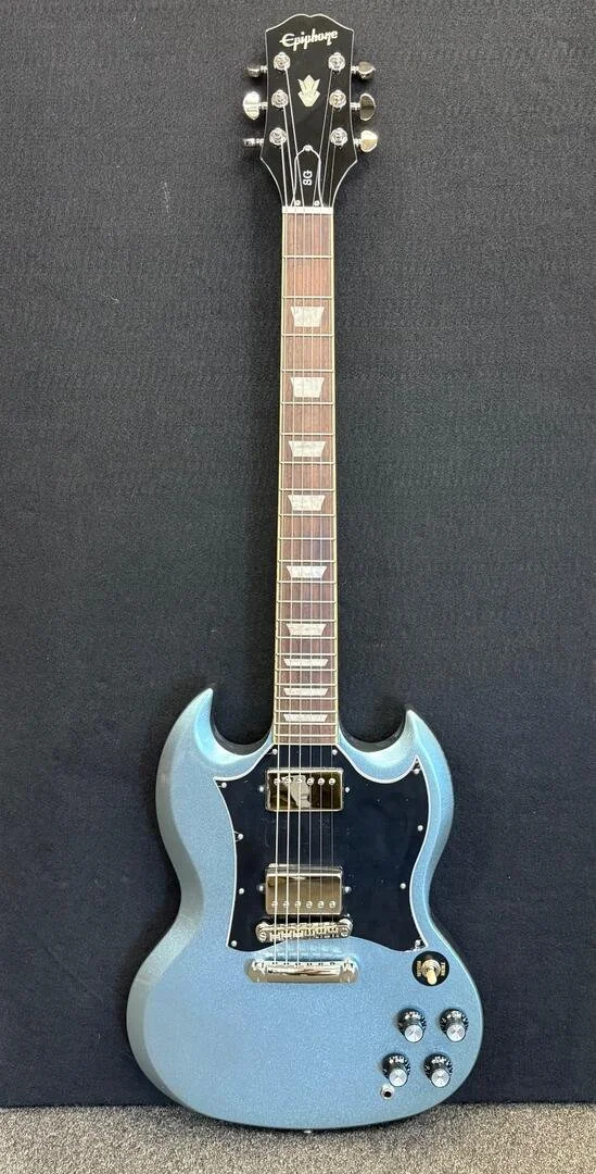 Epiphone SG Standard- Pelham Blue with bag