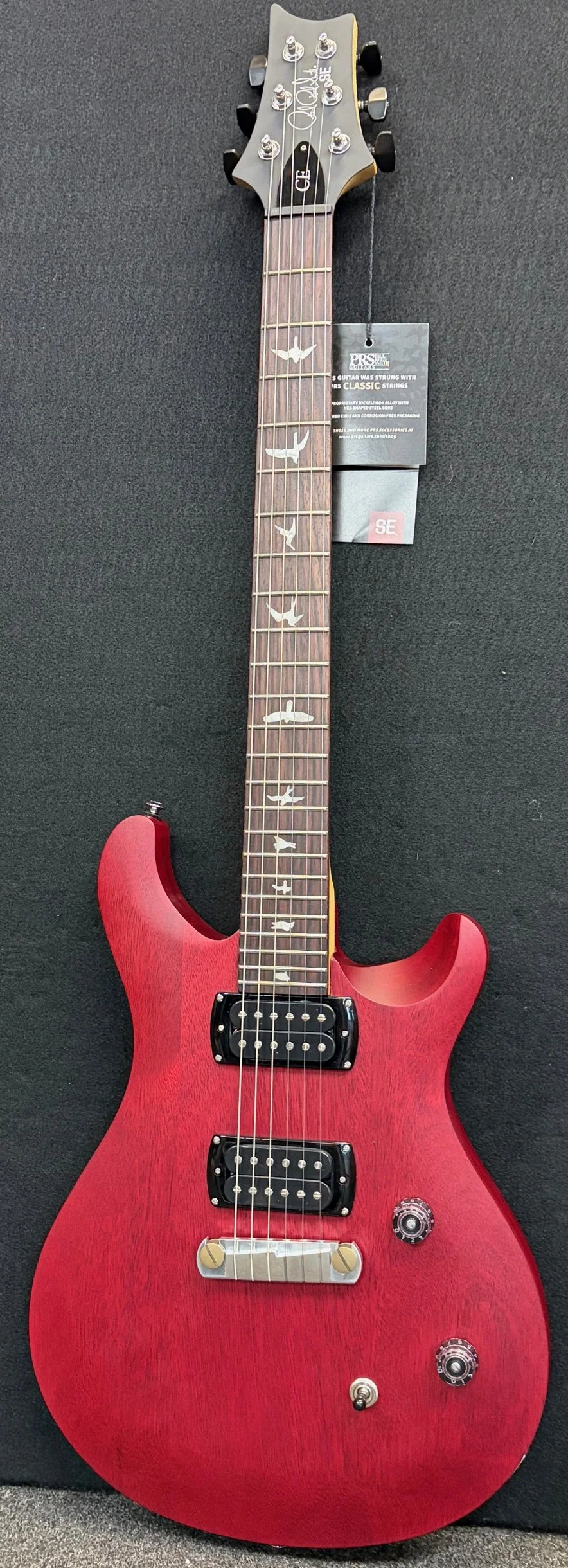 PRS SE STD 24-Satin Cherry