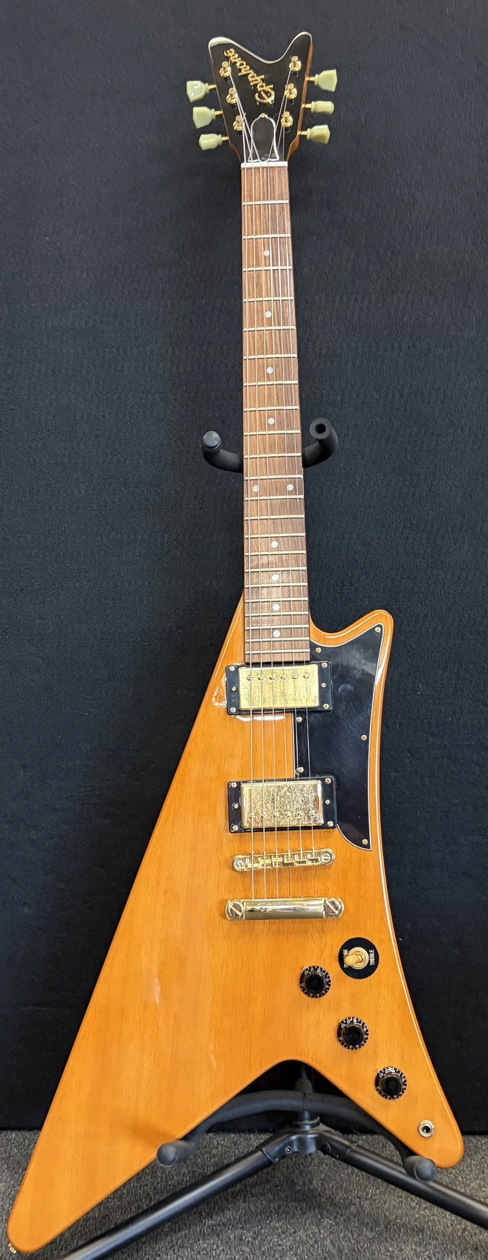 Used Epiphone Moderne-Natural Mahogany