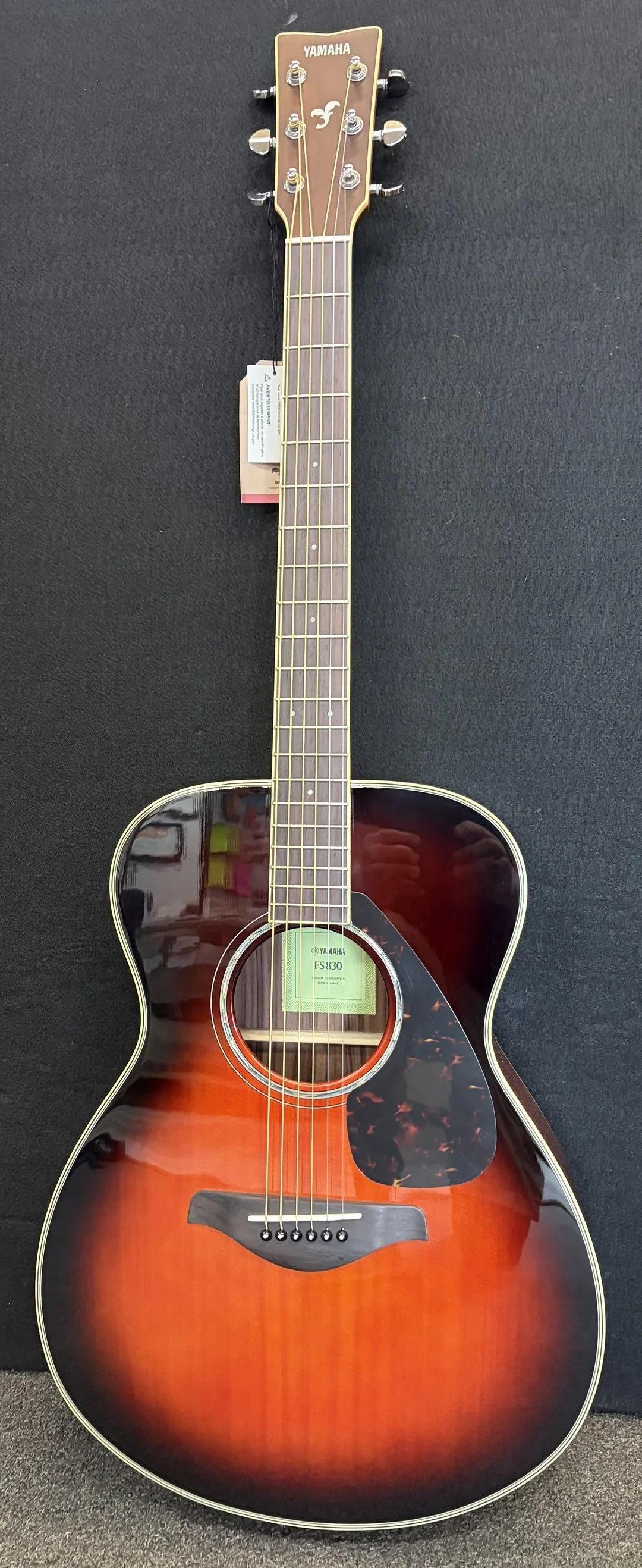 Yamaha FS830 Tobacco Sunburst