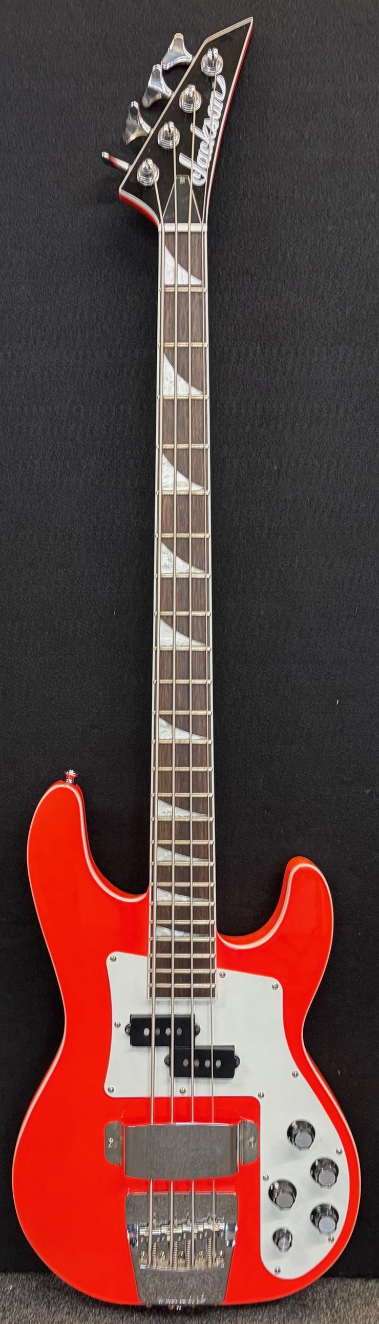 Used Jackson X Series Concert Bass CBXNDX IV-Rocket Red