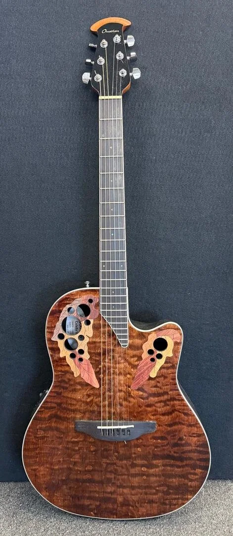 Used Ovation CE48P- Tiger Eye