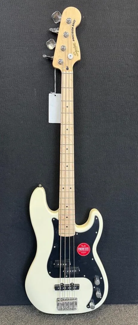 Squier Affinity P-J Bass- Olympic White