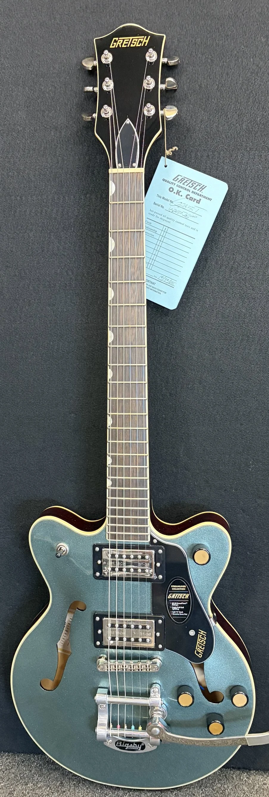 Gretsch G2655T Streamliner Centerblock JR-GunMetal Gray