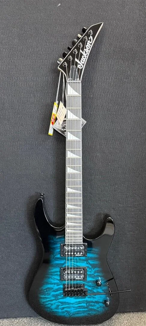 Jackson JS20 DKQ 2PT- Trans Blue Burst