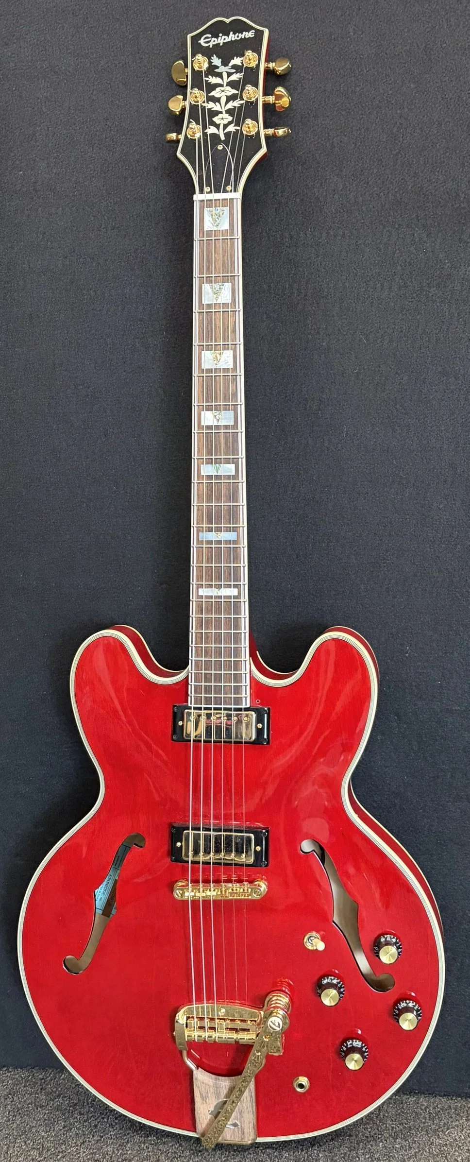 Used Epiphone Sheraton- Cherry Red