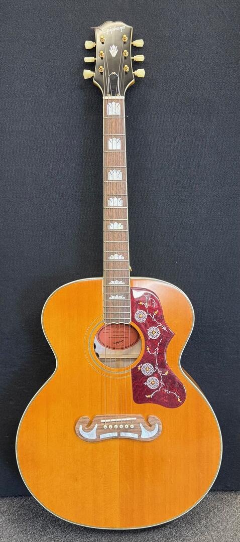 Used Inspired by Gibson J200- Natural with case