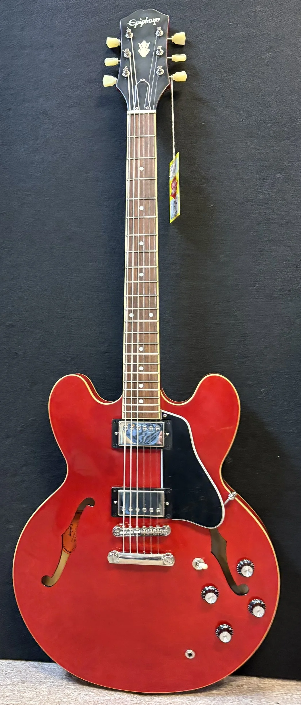 Used Epiphone  ES335-Cherry Red