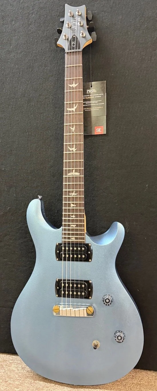 PRS SE CE 24-Ice Blue Metallic Satin