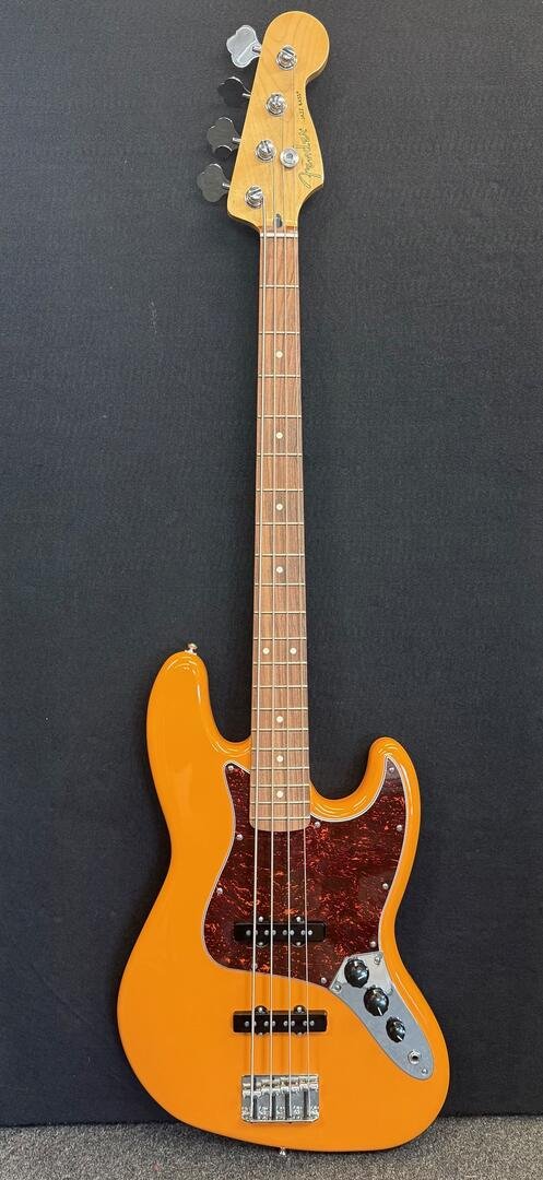 Used Fender Player Jazz Bass- Capri Orange