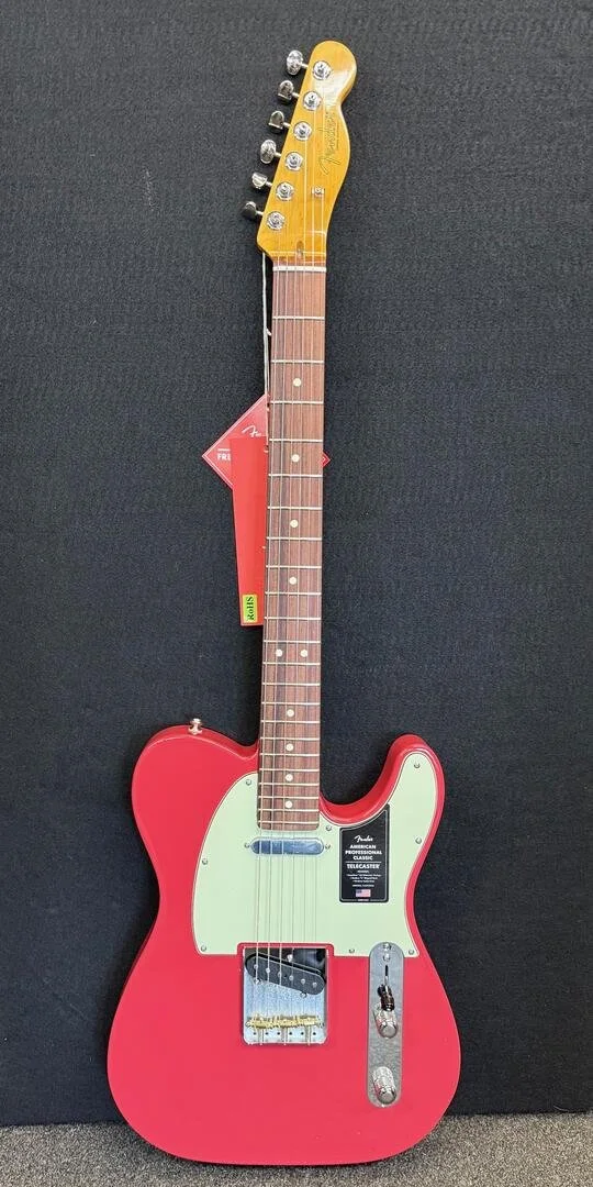 Fender American Pro Classic Telecaster- Faded Dakota Red with Deluxe Bag