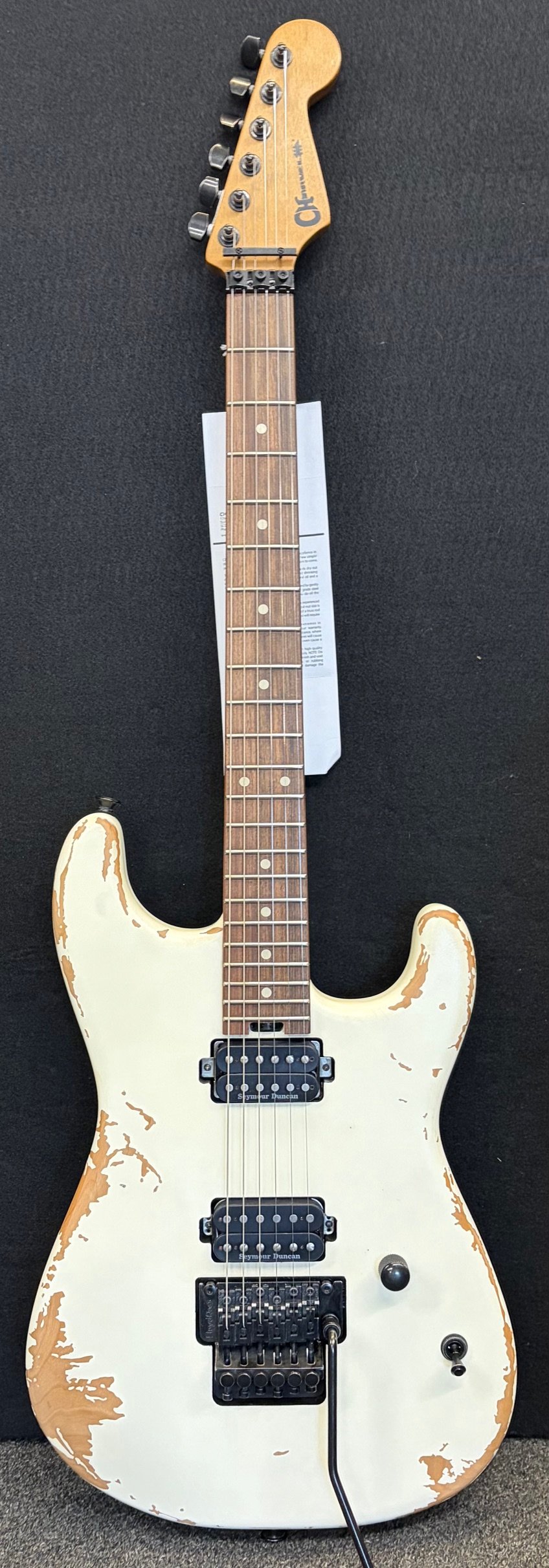 Charvel ProMod Relic San Dimas Style 1-Weathered White