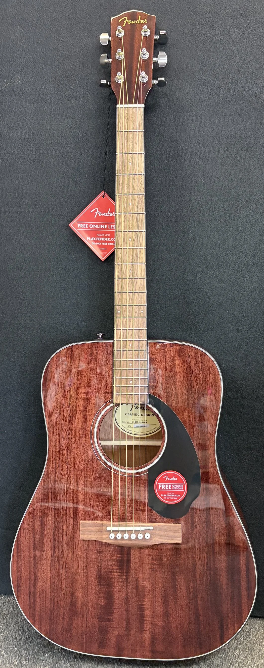 Fender CD60S-Mahogany