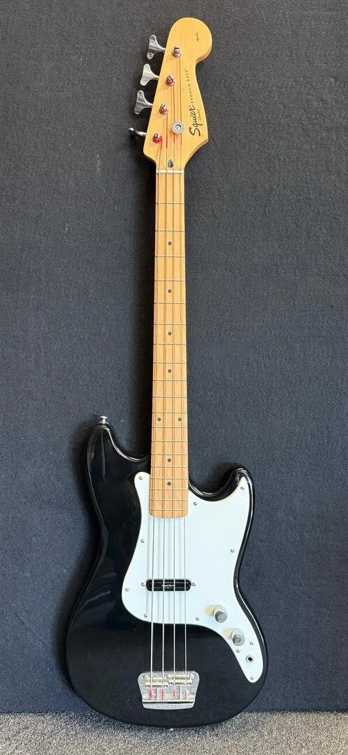 Used Squier Bronco Bass-  Black