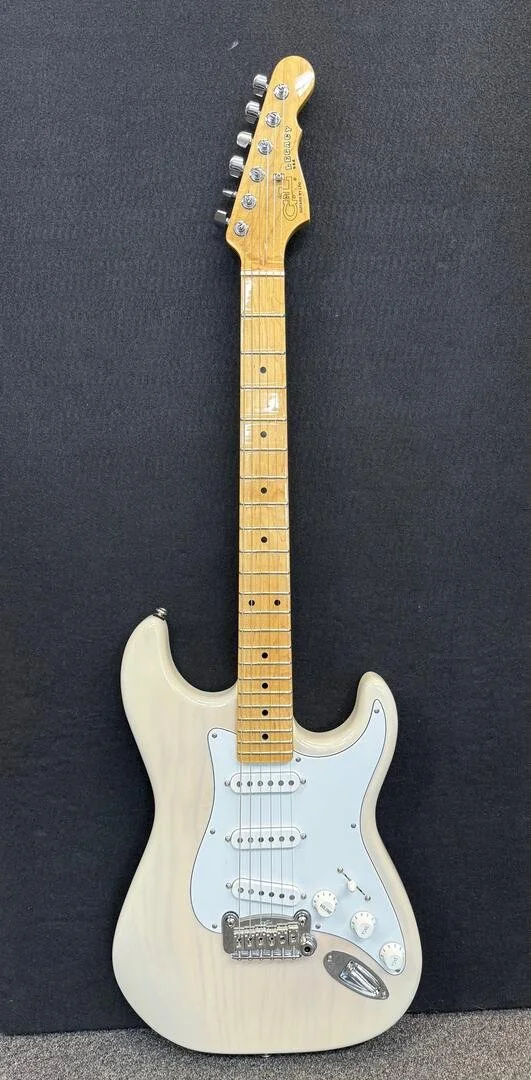 Used G&L U.S.A. Legacy- White Blond with case