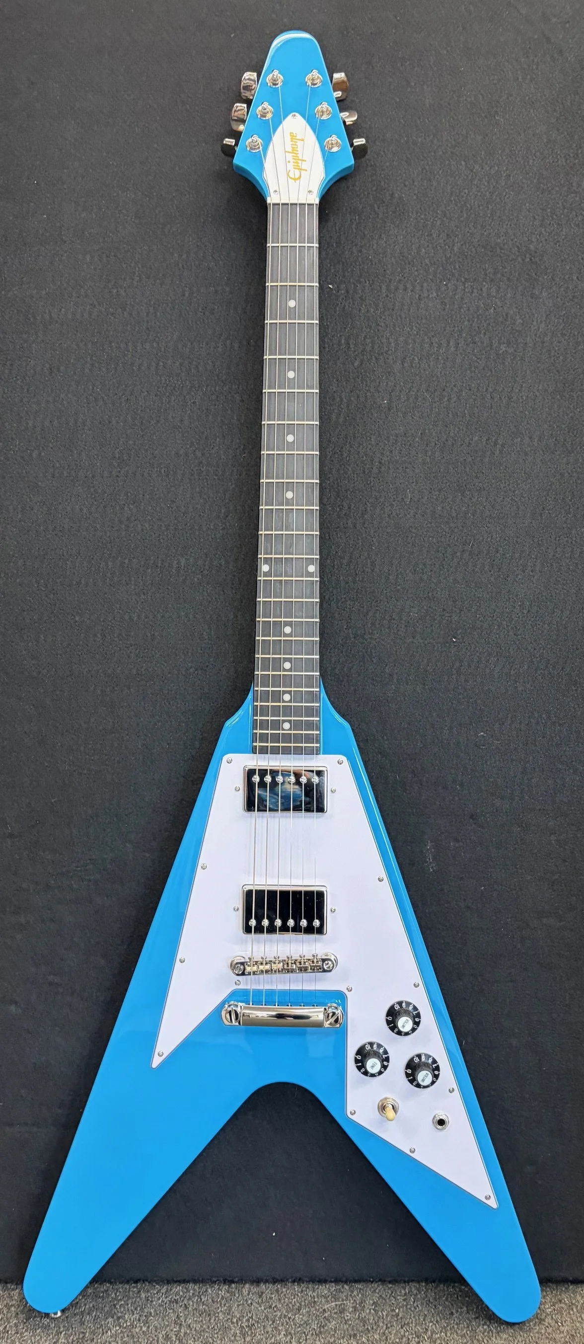 Epiphone 70s Flying V-Maui Blus