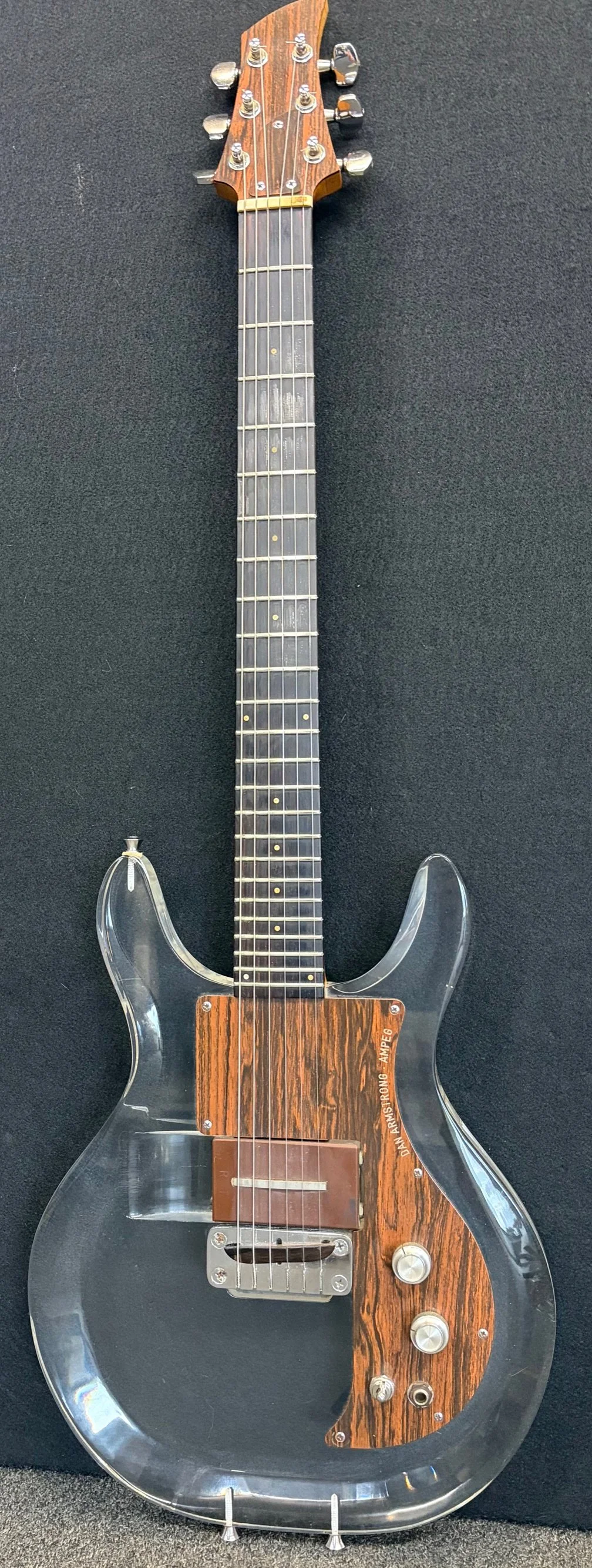 1970 Dan Armstrong Lucite with original case-clear