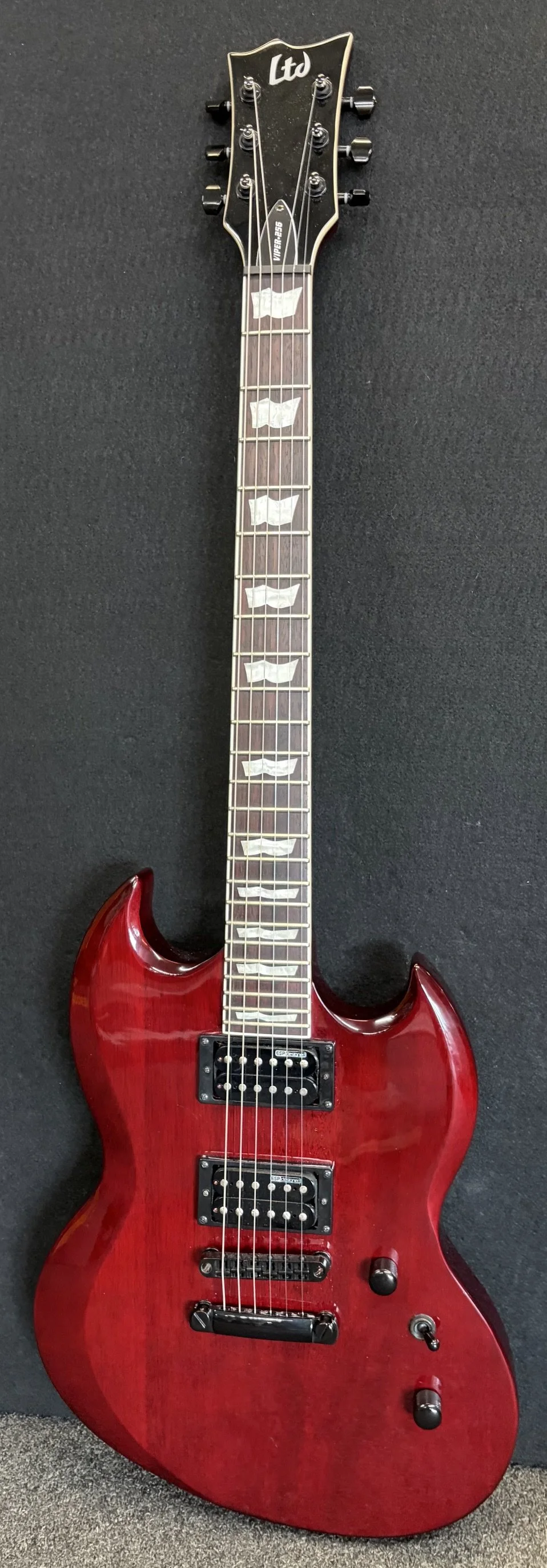 Used LTD Viper 256- See through Black Cherry