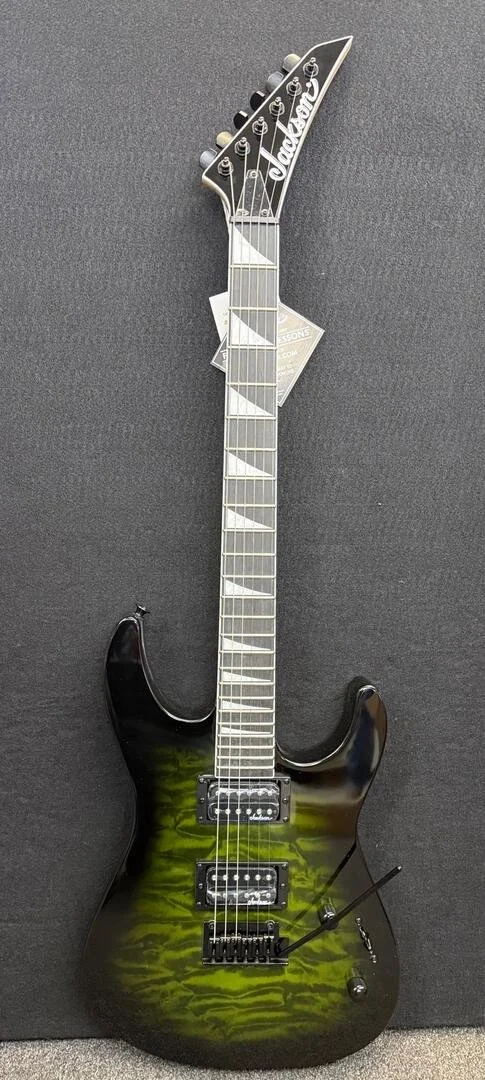 Jackson JS20 Dinky DKQ 2Pt-Transparent Green