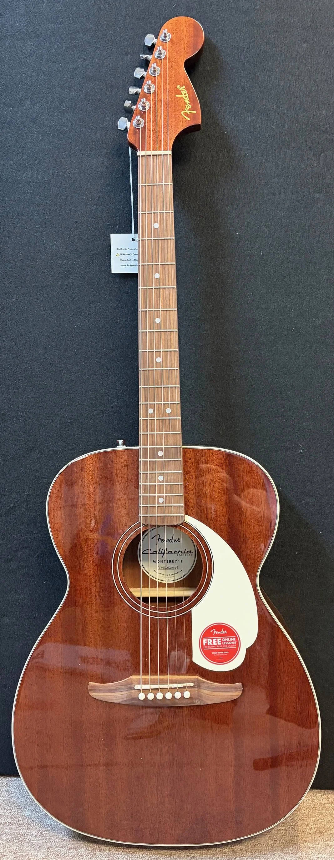 Fender California Monterey E-natural mahogany