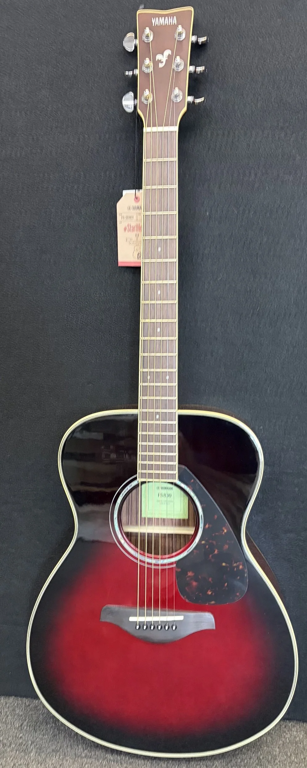 Yamaha FS830-Dark Sun Red Sunburst
