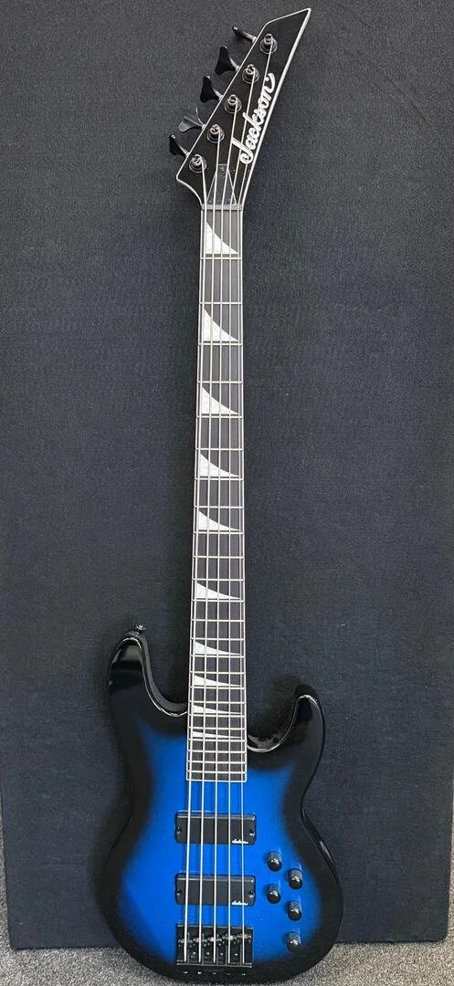Used Jackson JS3V-Metallic Blue Burst