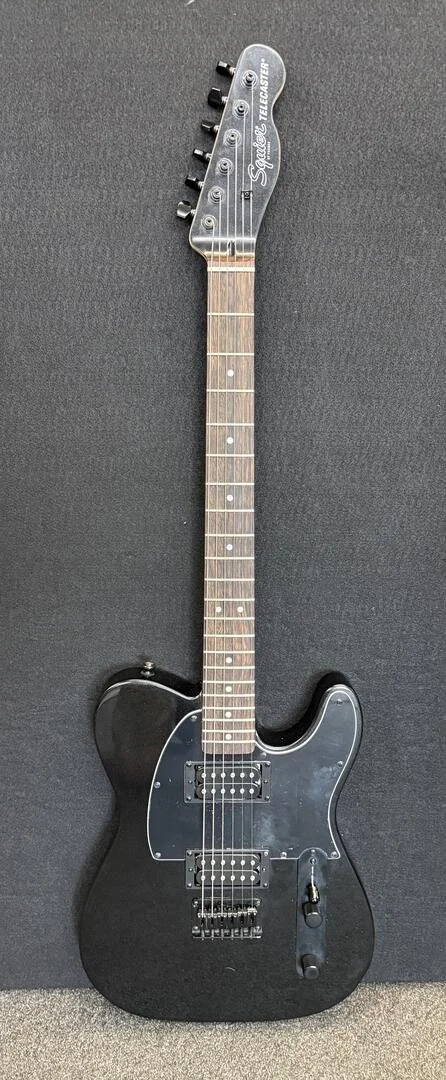 Used Squier Fender Special Run HH Telecaster- Metallic Black