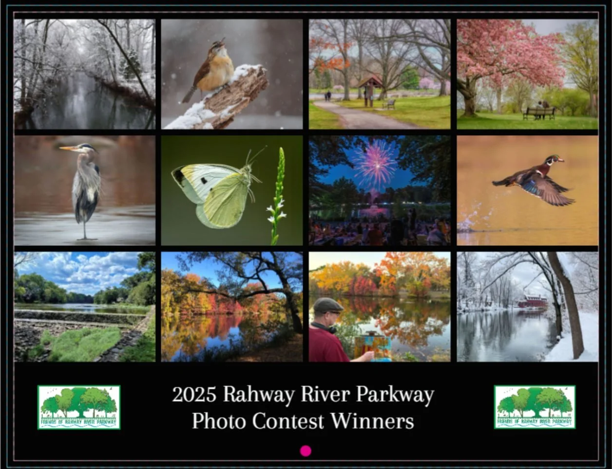 ANNOUNCEMENT! We are thrilled to announce the winners of our 2025 Rahway River Parkway Photo Contest! 📸

This year marks an extra special milestone, 10 years of celebrating the natural beauty of the Rahway River Parkway. Thank you to all who have sh