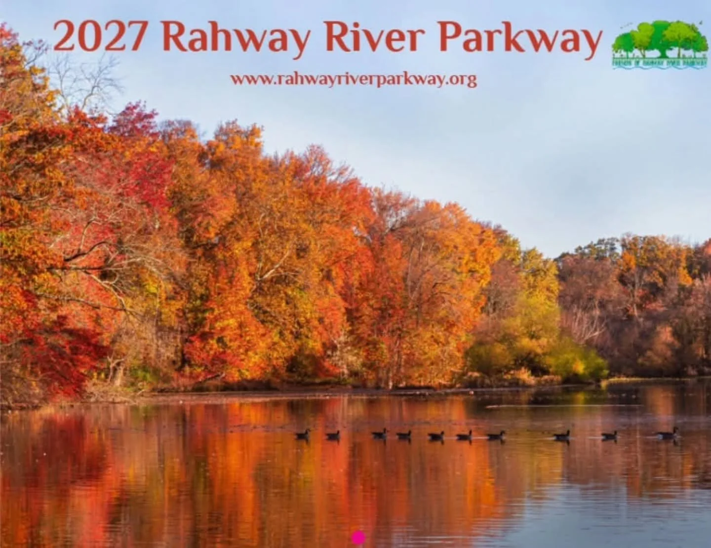 🍂📸 IT'S HERE! INTRODUCING THE COVER OF OUR 2027 RAHWAY RIVER PARKWAY CALENDAR! 🌳💚

We are delighted to unveil this year's calendar cover, featuring &ldquo;Peaceful Waters&rdquo; by talented photographer Navin Bogg, captured at the beautiful pond 