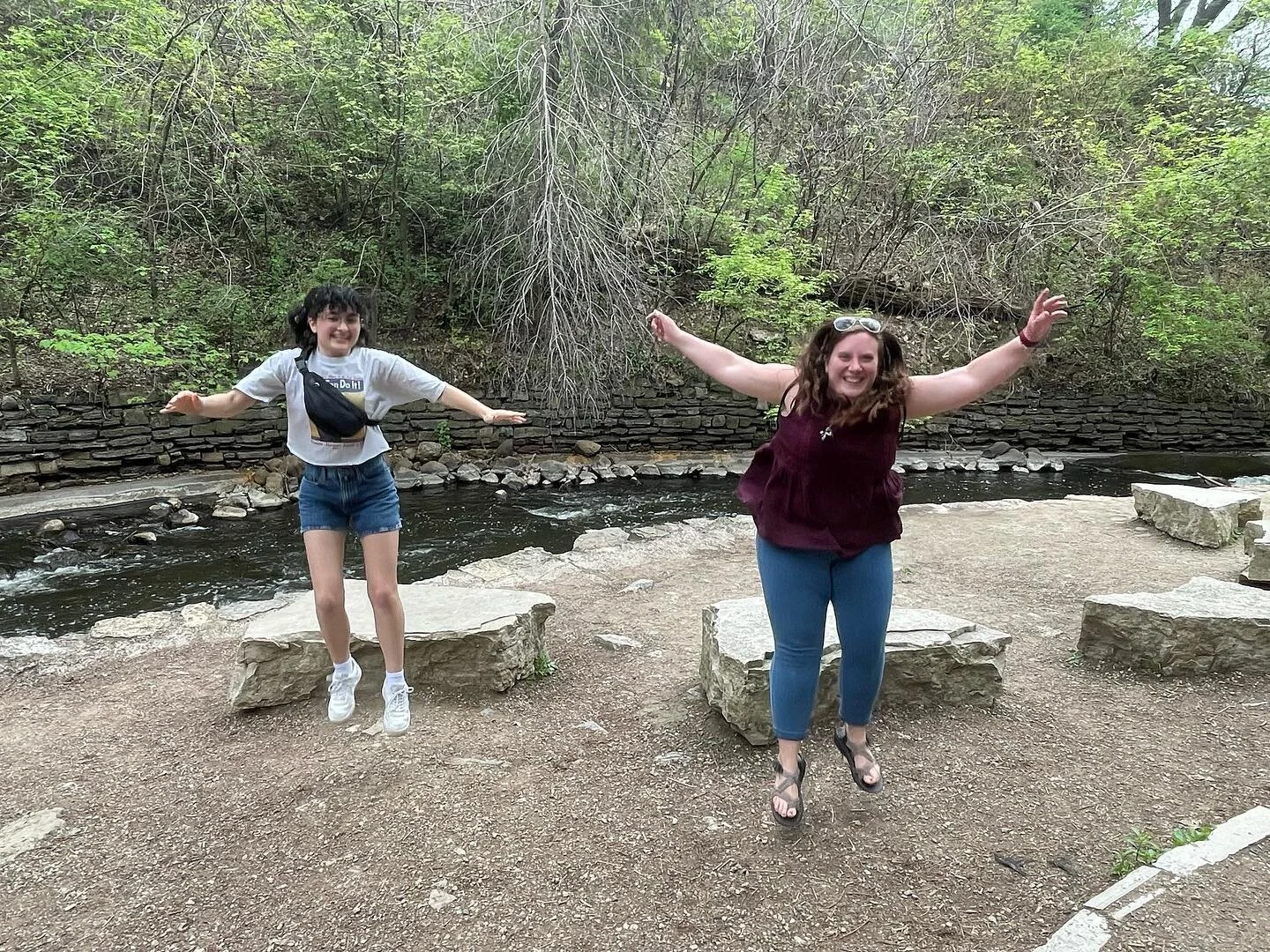 Fun day to @minnehaha.falls with @kairosds :) 

Love exploring my new home ❤️

#minnesota #minneapolis #minnstagramers #minnstagram #exploretwincities #exploreminnesota