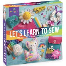  Peachy Keen Crafts Kids Sewing Kit, Learn to Sew Kit