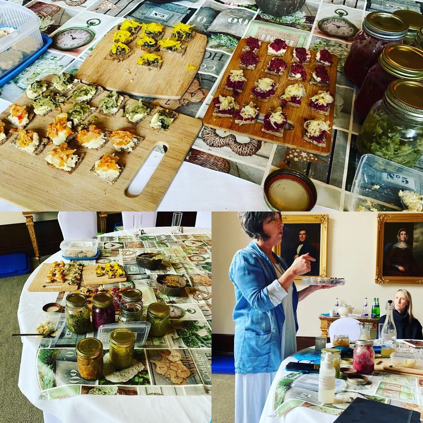 Ok where to begin? The most delicious, colourful and nourishing foods. Even if you already have a healthy diet and lifestyle add a little fermented food! It is food science and totally amazing. Thank you Janice it was as you say &ldquo;life changing!