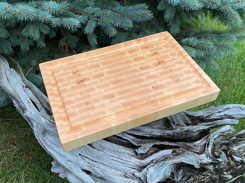 Prime Cutting Board Walnut Wood Edge Grain