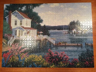 Jigsaw season in full swing with idyllic waterside home