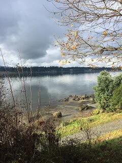 Reading aloud to myself in Parksville